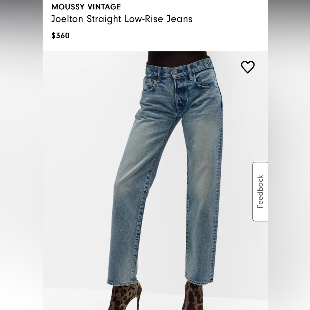 Moussy Vintage Joelton Jeans - Light Blue